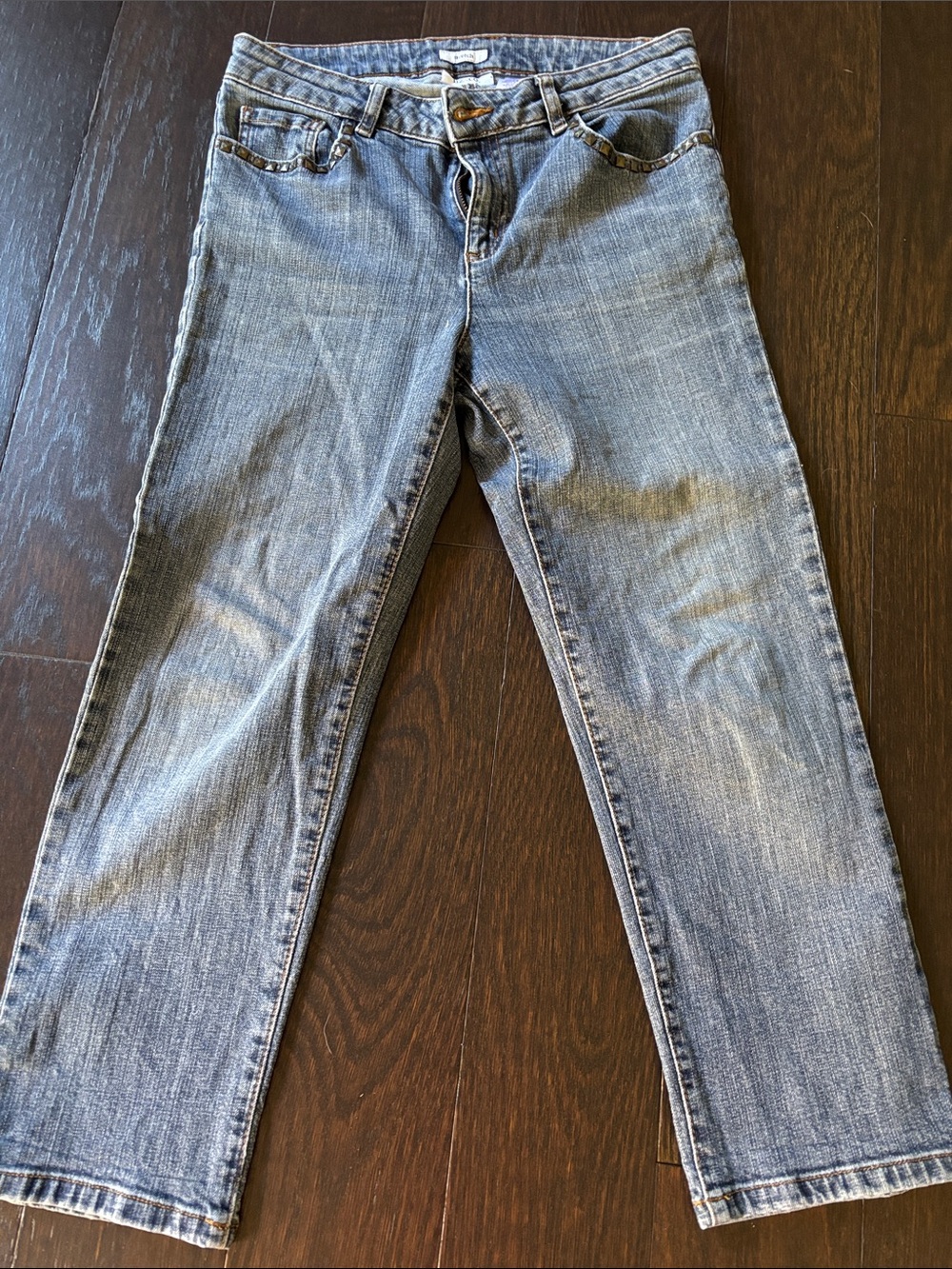 liz & co. Women's Light Blue Straight Jeans